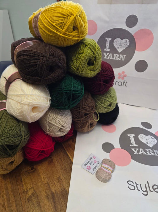 Traditional Stylecraft 12 Days of Christmas CAL.