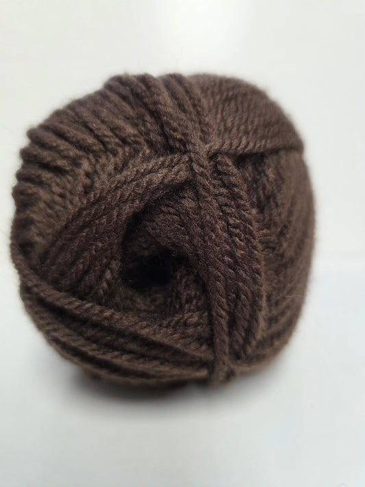 Dark brown Stylecraft special Aran