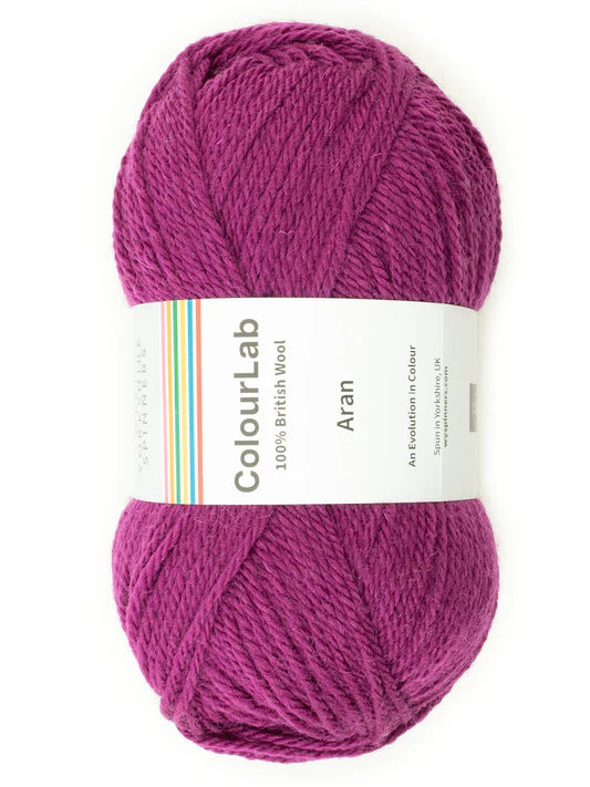 Mulberry Pink Colourlab Aran
