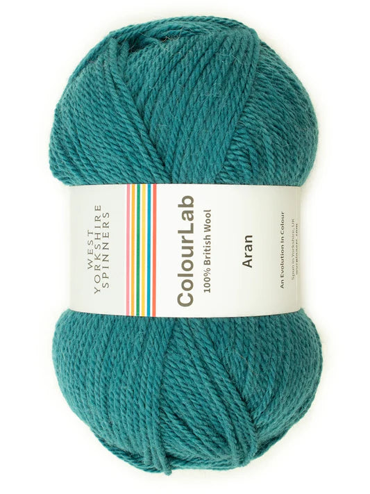 True Teal Colourlab Aran
