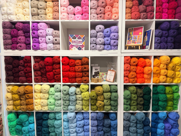 Confessions of a Yarn Shop Owner – WIPs, YouTube Rebrands & Retreat Preparations