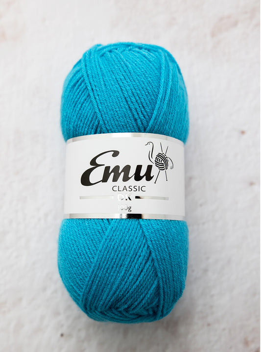 Azure Emu Double Knit