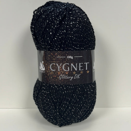 Coal Cygnet glittery DK