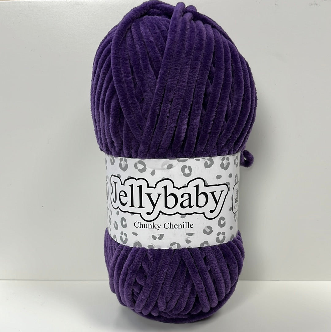 Deep Violet Jellybaby Chenille
