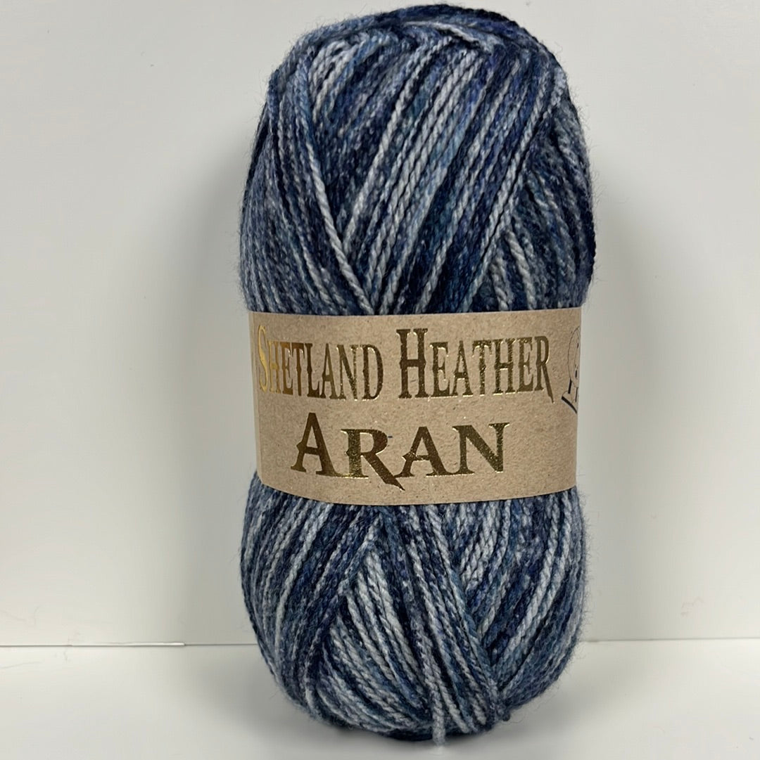 Cloudy bay 010 Shetland Heather Aran