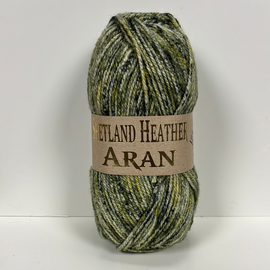 Willow 006 Shetland Heather Aran