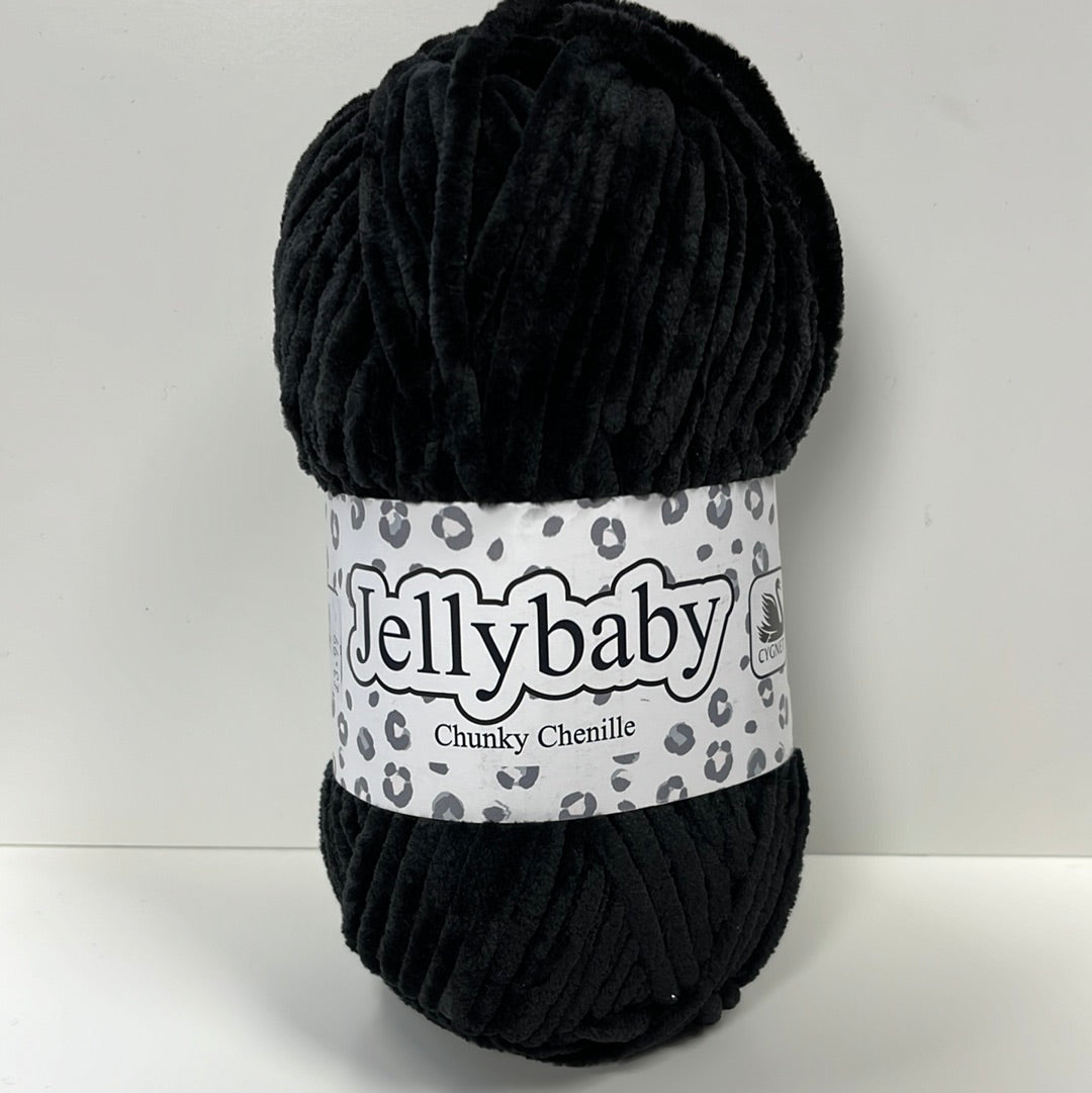 Black Jellybaby Chenille