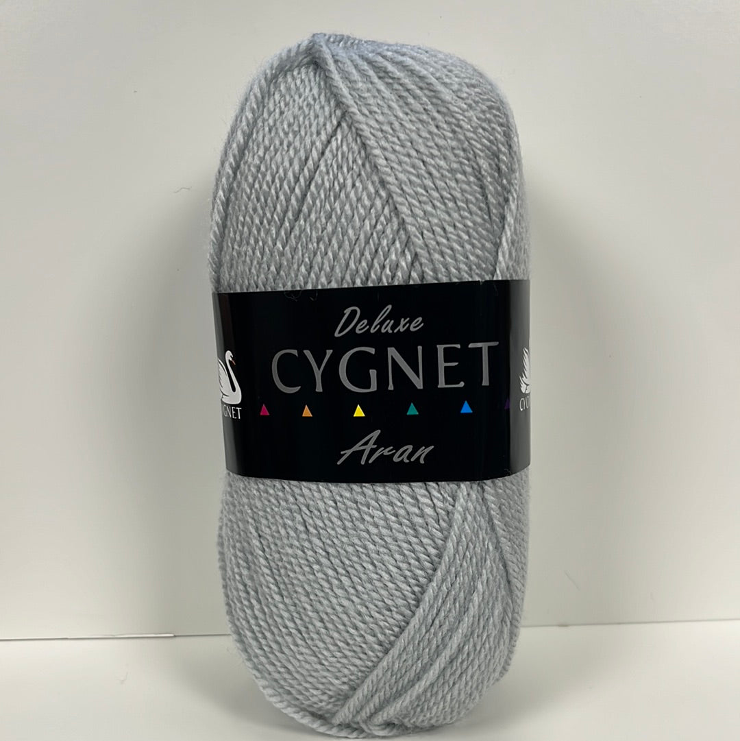 Light grey Cygnet Aran