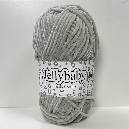 Pearl grey Jellybaby Chenille