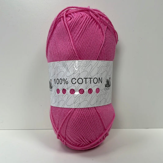 Peony Pink Cygnet 100% Cotton