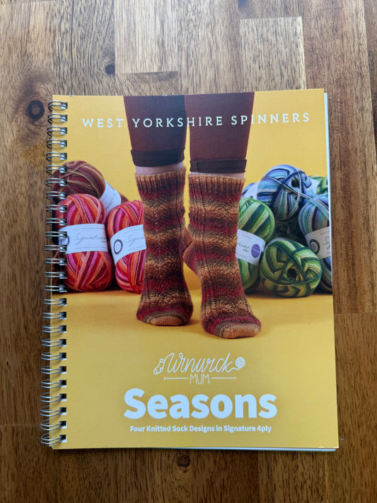 West Yorkshire Spinners, Winwick Mum Seasons Sock Pattern Book