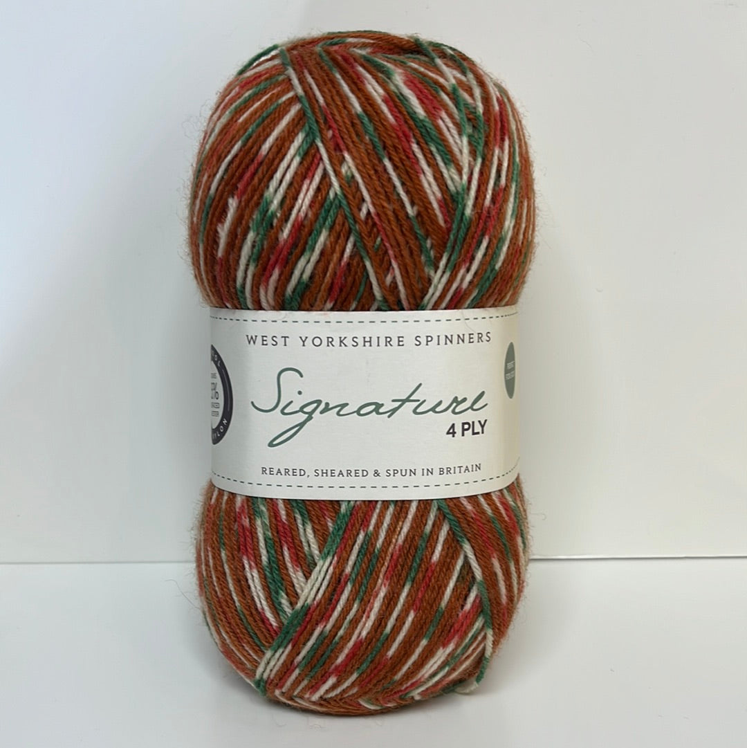 Gingerbread signature 4ply