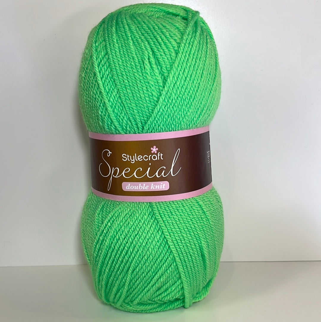 Bright green Stylecraft special DK