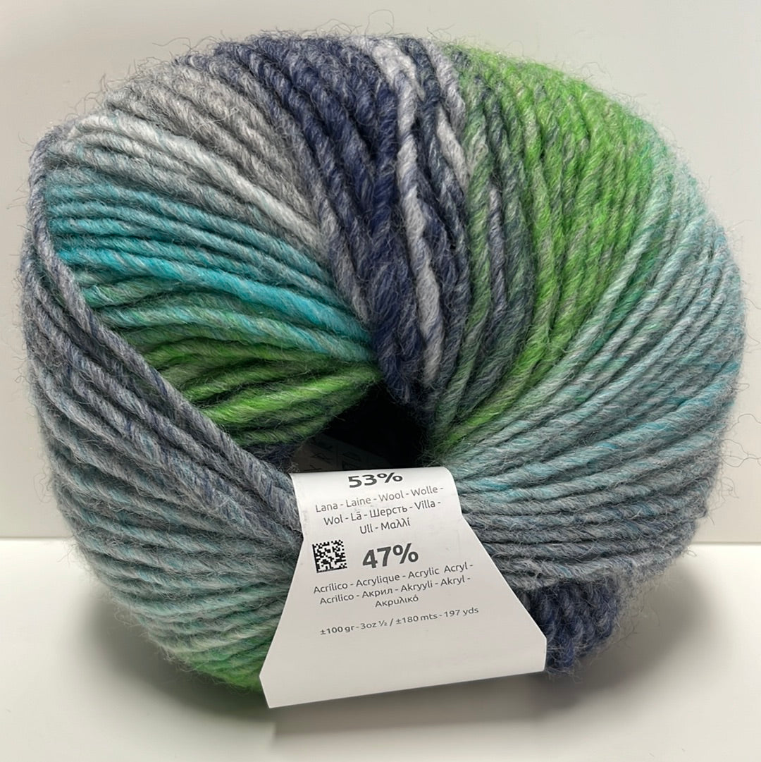 Grey/green/blue 7863 Azteca