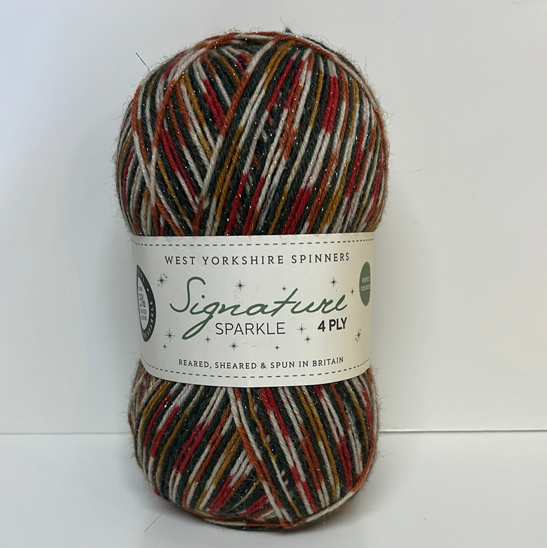 Yuletide signature sparkle 4ply