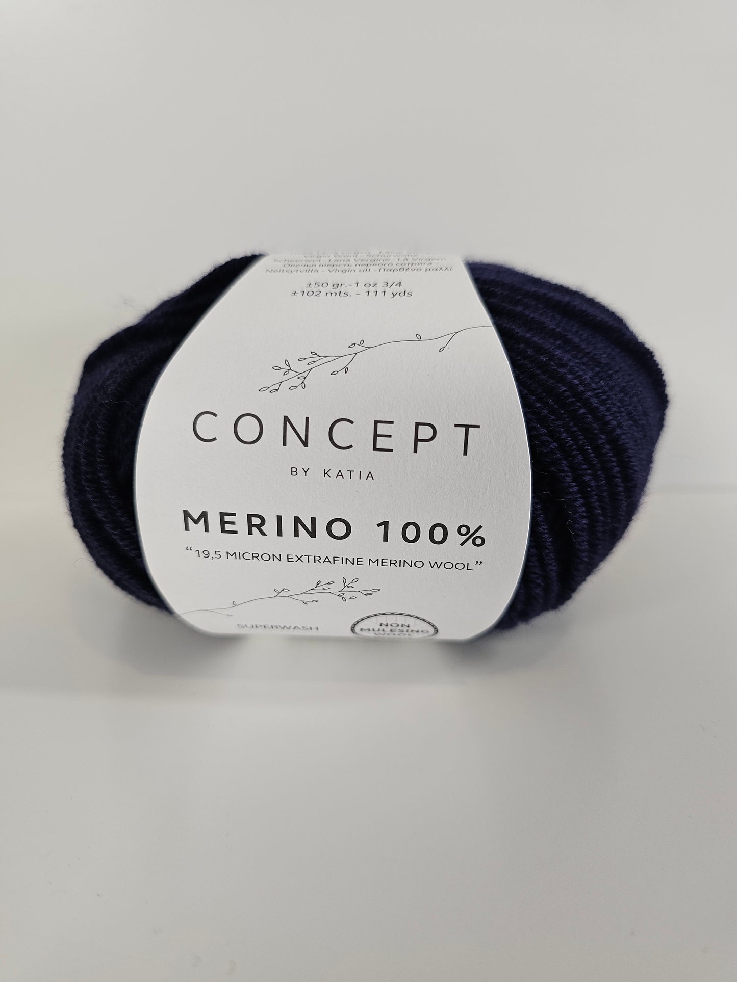 Dark blue 5 Merino 100%