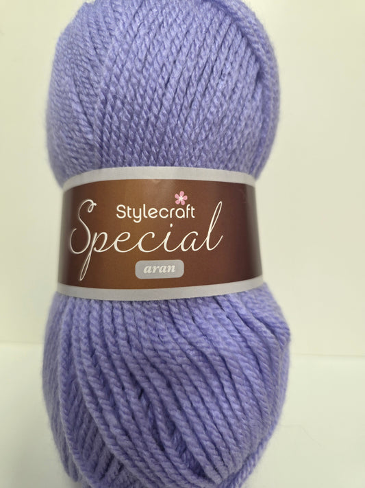 Lavender Stylecraft special Aran