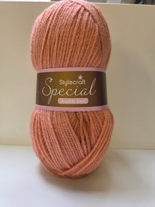 Vintage peach Stylecraft special DK