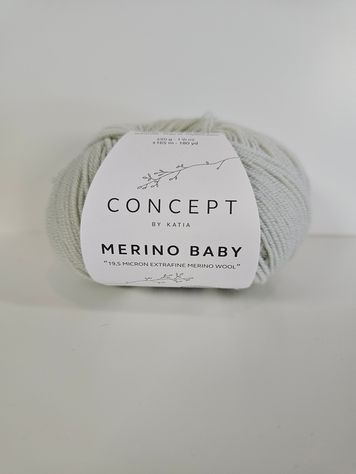 Whitish green 155 baby Merino