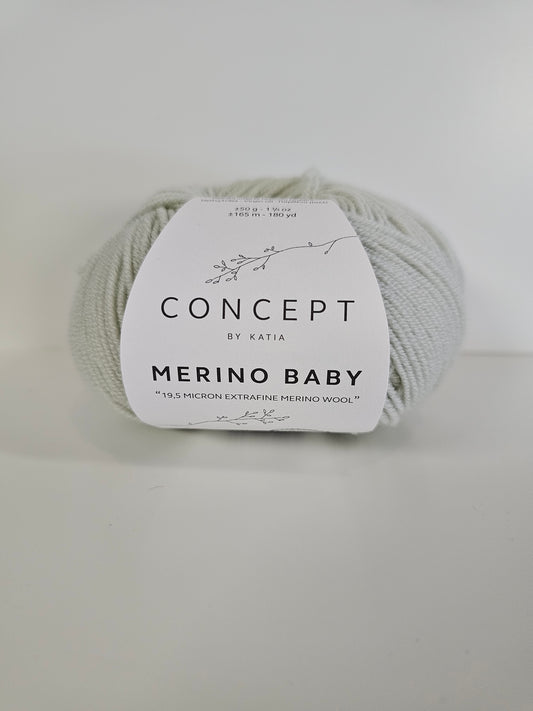 Whitish green 155 baby Merino