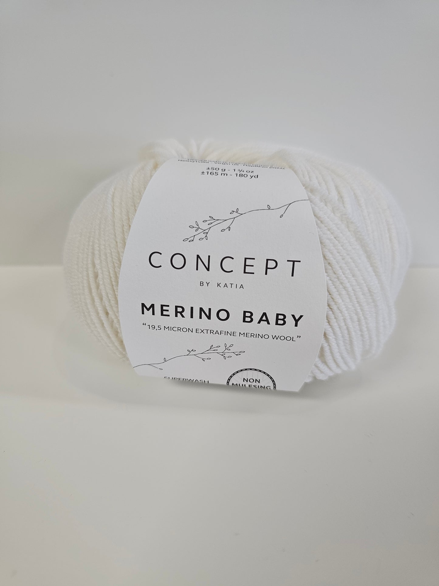 White 1 baby Merino