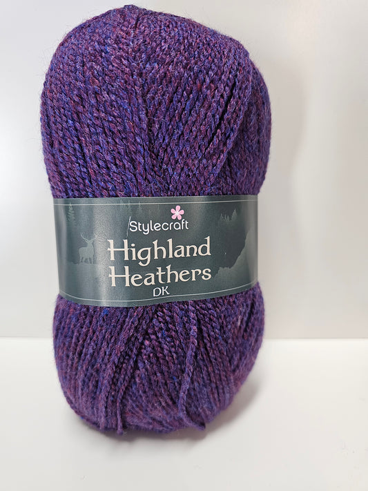 Thistle highland heathers DK