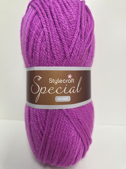Magenta Stylecraft special Aran