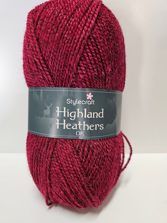 Stewart red highland heathers DK