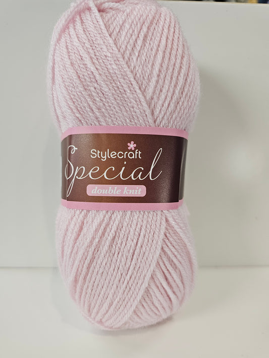 Powder pink Stylecraft special DK