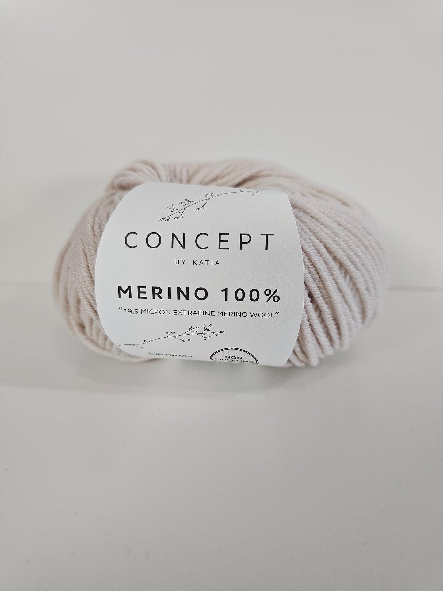 Light beige 500 Merino 100%