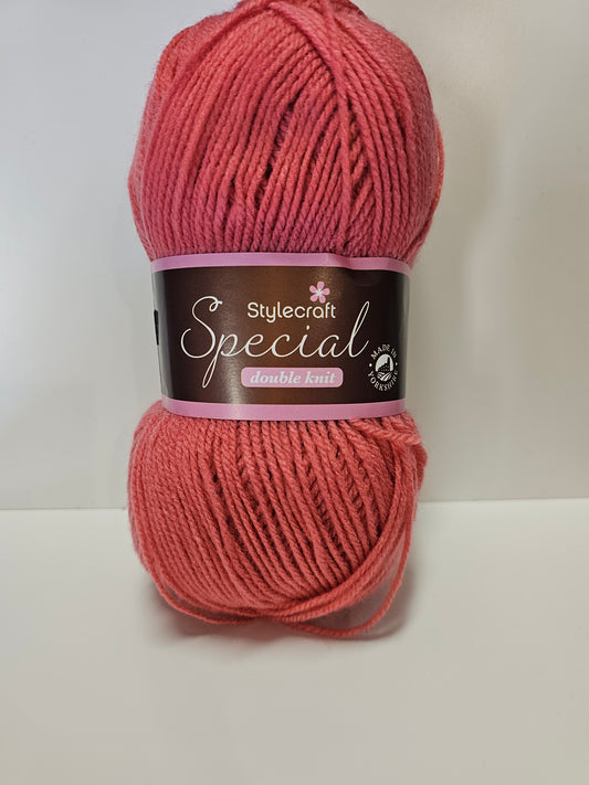 Pink rhubarb Stylecraft special DK