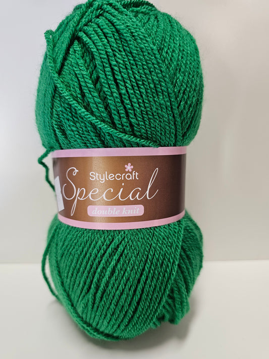 Kelly green Stylecraft special DK